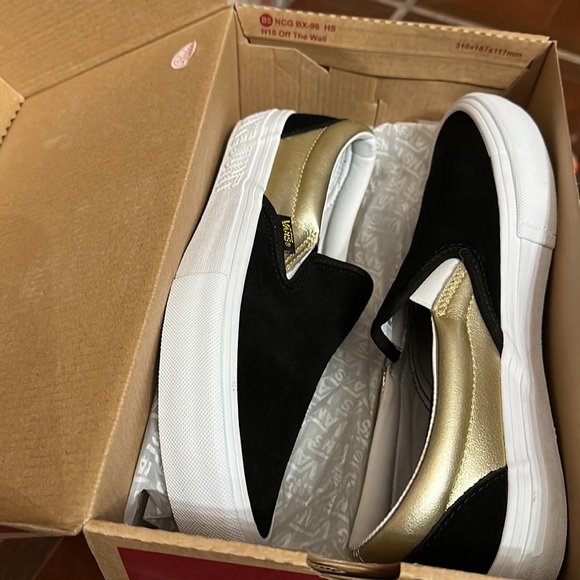 Vans Slip on Pro Shake Junt Black Gold - Picture 10 of 11